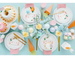 Kaars Paasei Paars 10cm -Feestspullen Winkel kaars paasei paars 10cm 2