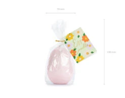 Kaars Paasei Roze 10cm -Feestspullen Winkel kaars paasei roze 10cm 5