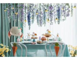 Kaars Paasei Wit 10cm -Feestspullen Winkel kaars paasei wit 10cm 3