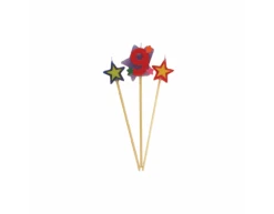 Kaarsen Set 9 Jaar Sterren 26cm 3st