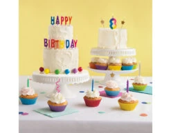 Kaarsen Set Happy Birthday 6,4cm 13 Delig -Feestspullen Winkel kaarsen set happy birthday 64cm 13 delig 1