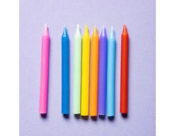Kaarsjes Gekleurd 6cm -Feestspullen Winkel kaarsjes gekleurd 6cm 4