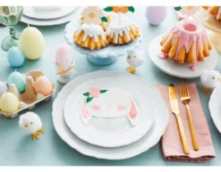 Kaarsjes Paaseieren 7cm 6st -Feestspullen Winkel kaarsjes paaseieren 7cm 6st 2