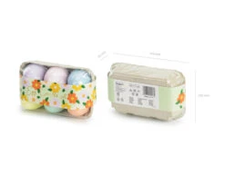 Kaarsjes Paaseieren 7cm 6st -Feestspullen Winkel kaarsjes paaseieren 7cm 6st 8