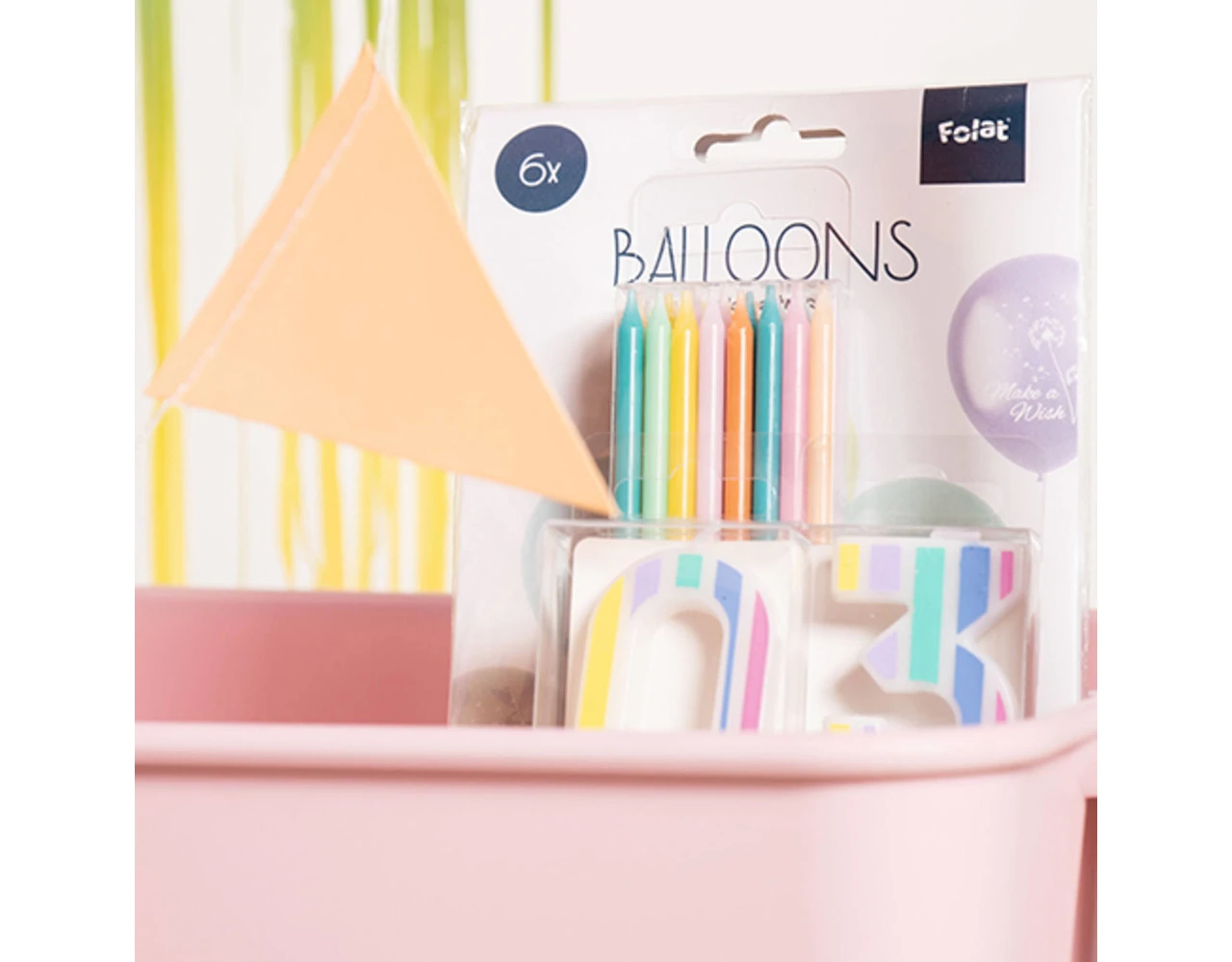 Kaarsjes Pastel 10cm 4 Kaarsjes Pastel 10cm - Afbeelding 4