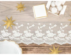 Kanten Tafelloper 9m -Feestspullen Winkel kanten tafelloper 9m 5
