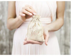 Katoenen Zakjes Oh Shit 15cm 10st -Feestspullen Winkel katoenen zakjes oh shit 15cm 10st 2