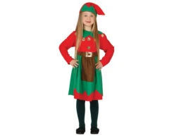 Kerst Jurkje Elf Meisje