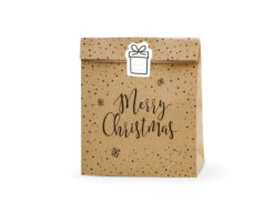 Kerst Uitdeelzakjes Merry Christmas 3st -Feestspullen Winkel kerst uitdeelzakjes merry christmas 3st 3