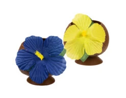 Kokosnoot Beker Hawaii Plastic 10cm