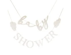 Letterslinger Baby Shower 1,5m 2st