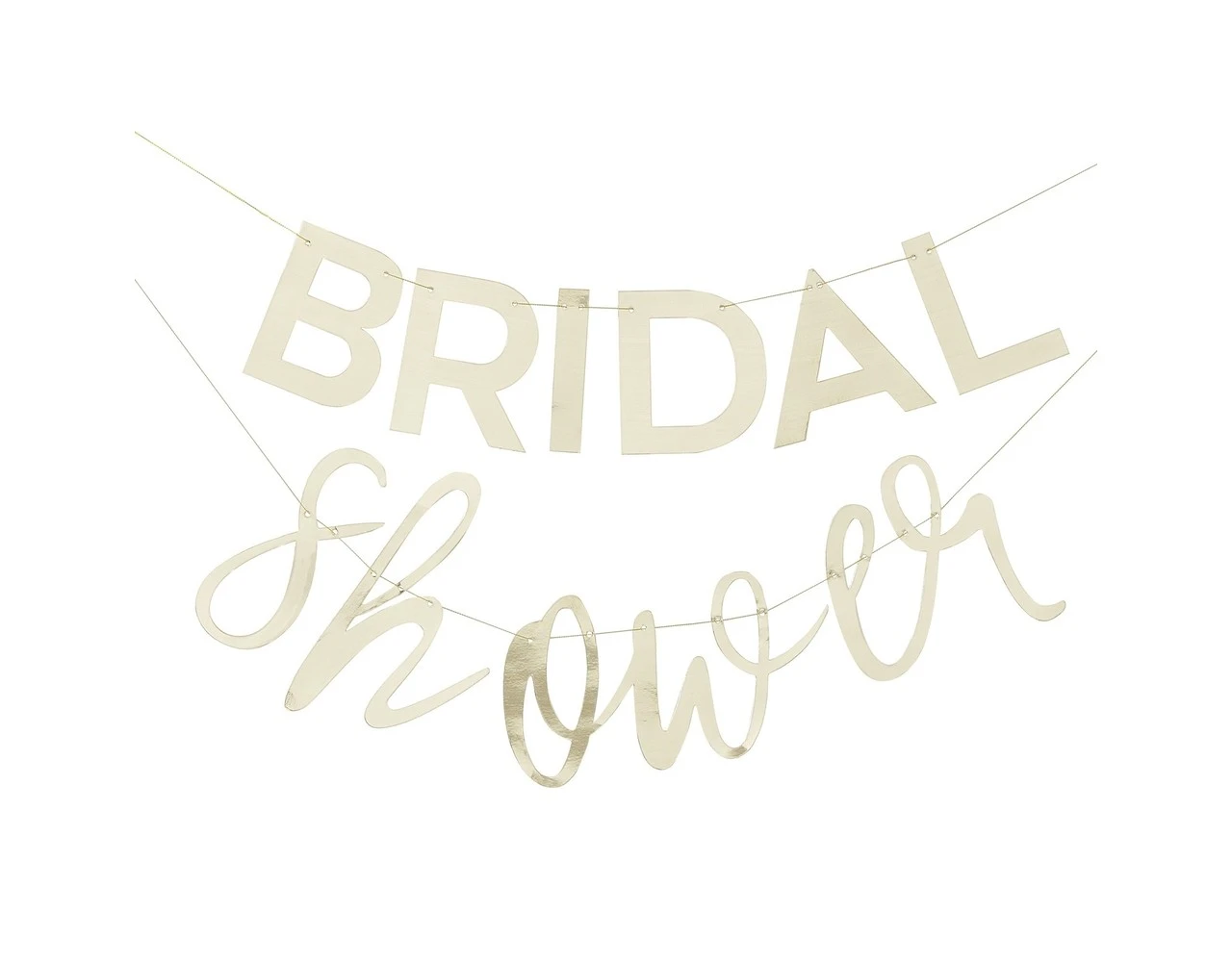 Letterslinger Bridal Shower 1,5m 1 Letterslinger Bridal Shower 1,5m