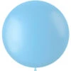 Lichtblauwe Ballon Powder Blue 80cm