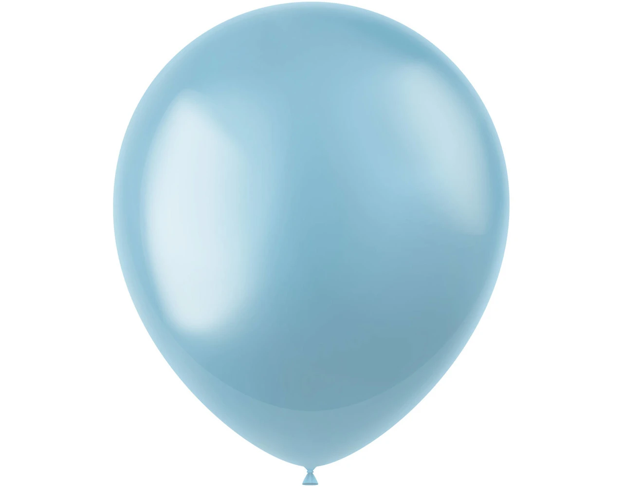 Lichtblauwe Ballonnen Metallic Sky Blue 33cm 50st 1 Lichtblauwe Ballonnen Metallic Sky Blue 33cm 50st