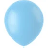 Lichtblauwe Ballonnen Powder Blue 33cm 50st