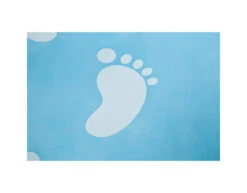 Lichtblauwe Loper Voetje 50cm 2,5m -Feestspullen Winkel lichtblauwe loper voetje 50cm 25m 1