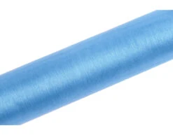 Lichtblauwe Organza Stof 16cm 9m