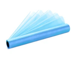 Lichtblauwe Organza Stof 36cm 9m -Feestspullen Winkel lichtblauwe organza stof 36cm 9m 2