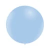 Lichtblauwe Reuze Ballon Pastel 60cm