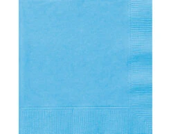 Lichtblauwe Servetten 2 Laags 33cm 20st