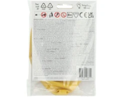 Lichtgele Ballon Powder Yellow 80cm -Feestspullen Winkel lichtgele ballon powder yellow 80cm 2