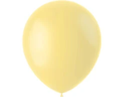 Lichtgele Ballonnen Powder Yellow 33cm 100st