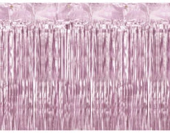 Lichtroze Deurgordijn 2,5m