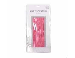 Lichtroze Deurgordijn Folie 2,4m -Feestspullen Winkel lichtroze deurgordijn folie 24m 2