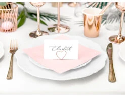 Lichtroze Servetten 30cm 20st -Feestspullen Winkel lichtroze servetten 30cm 20st 2