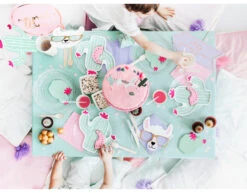 Lichtroze Servetten Deluxe 33cm 20st -Feestspullen Winkel lichtroze servetten deluxe 33cm 20st 5