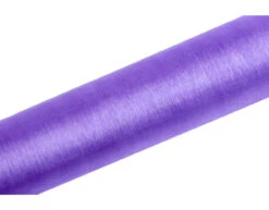 Lila Organza Stof 16cm 9m