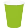 Lime Groene Bekers Karton 350ml 8st