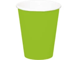Lime Groene Bekers Karton 350ml 8st