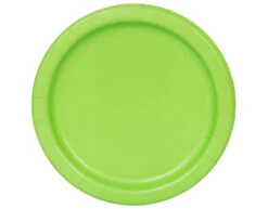 Lime Groene Borden 18cm 20st