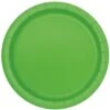 Lime Groene Borden Rond 23cm 16st