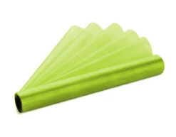 Lime Groene Organza Stof 16cm 9m -Feestspullen Winkel lime groene organza stof 16cm 9m 2