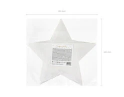 Little Star Star Borden Goud 27cm 6st -Feestspullen Winkel little star star borden goud 27cm 6st 9