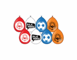 Loeki De Leeuw Ballonnen 30cm 8st