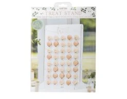 Macaron Treat Stand Paper 78x37 Cm -Feestspullen Winkel macaron treat stand paper 78x37 cm 2