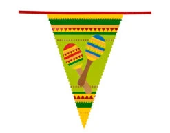Mexicaanse Slingers Fiesta 6m -Feestspullen Winkel mexicaanse slingers fiesta 6m 2