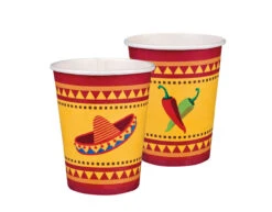 Mexico Bekers Papier 210ml 10st