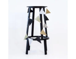 Mini Vlaggenlijn Glitter 2,6m -Feestspullen Winkel mini vlaggenlijn glitter 26m 4