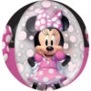 Minnie Mouse Helium Ballon Deluxe 40cm Leeg