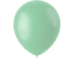 Mintgroene Ballonnen Powder Pistache 33cm 100st
