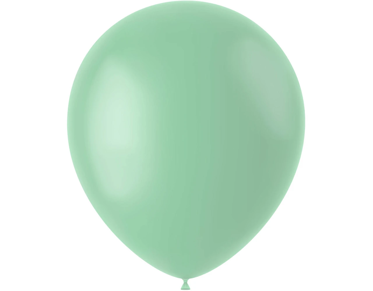 Mintgroene Ballonnen Powder Pistache 33cm 100st 1 Mintgroene Ballonnen Powder Pistache 33cm 100st