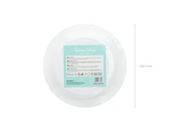 Mintgroene Bordjes Karton Goud 18cm 6st -Feestspullen Winkel mintgroene bordjes karton goud 18cm 6st 2