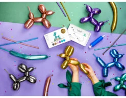 Modeleer Ballonnnen Glansend 30st -Feestspullen Winkel modeleer ballonnnen glansend 30st 2