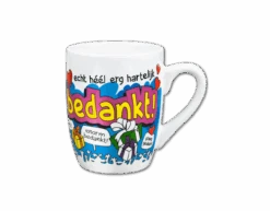 Mok Bedankt 12cm