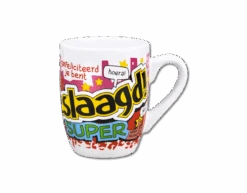 Mok Geslaagd School 12cm