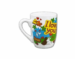 Mok I Love You 12cm -Feestspullen Winkel mok i love you 12cm 2